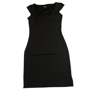 No Boundaries Bodycon Dress Square Neck Sleeveless‎ Casual XS sliming